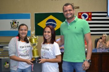 Foto - Cerimonia de Premiação Olimpiadas Escolares 2015