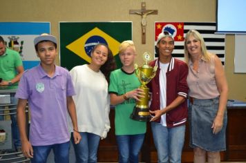 Foto - Cerimonia de Premiação Olimpiadas Escolares 2015