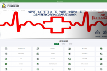 NOVO PORTAL OFICIAL - MODERNIDADE E BOM USO DO DINHEIRO PÚBLICO