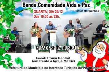 SHOW DA COMUNIDADE VIDA E PAZ