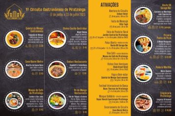 POR DENTRO DO 1º CIRCUITO GASTRONÔMICO DE PIRATININGA!