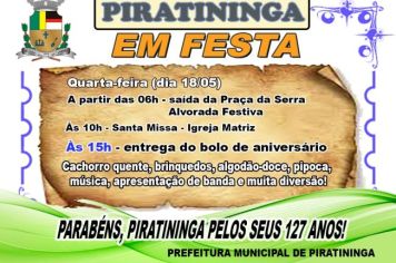 PIRATININGA EM FESTA