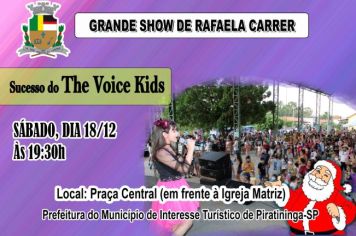 SHOW DE RAFAELA CARRER