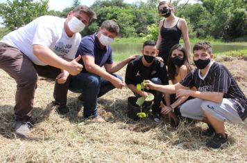 PLANTAÇÃO DE MUDAS DE ÁRVORES 