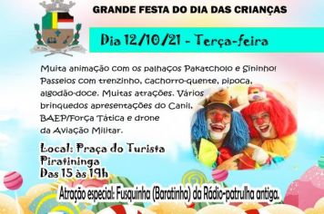 FESTA DO DIA DAS CRIANÇAS