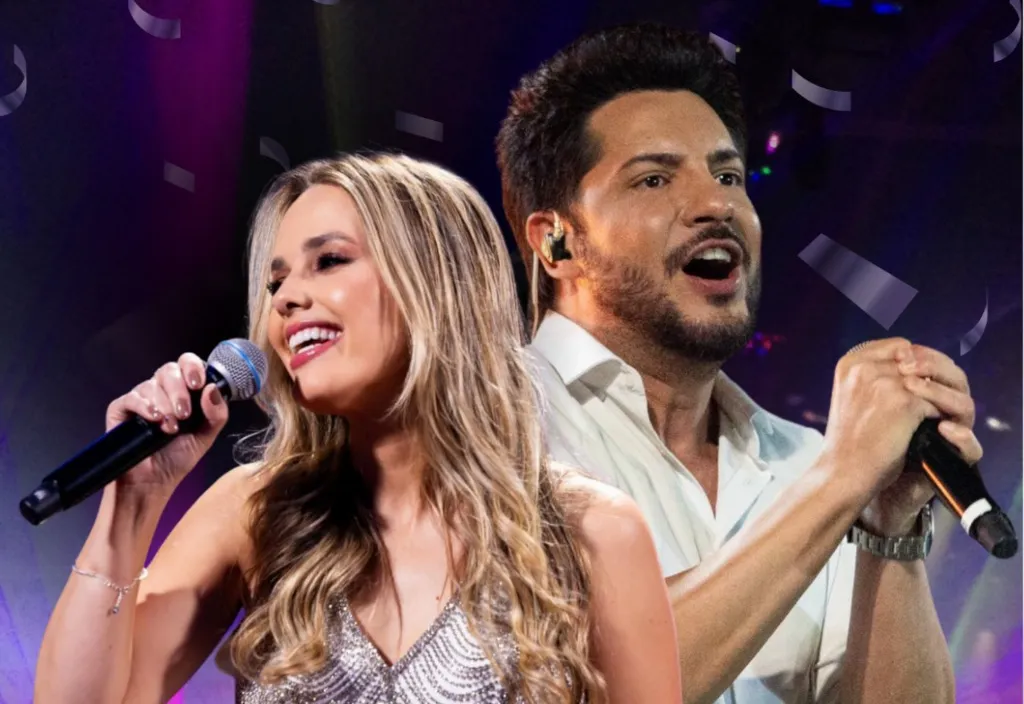 THAEME E THIAGO FAZEM SHOW GRATUITO EM PIRATININGA