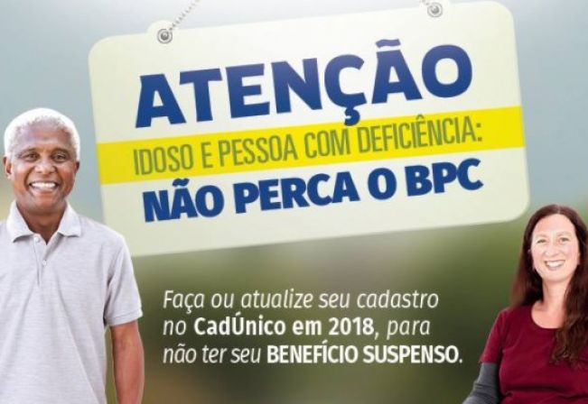 Não perca o BPC!