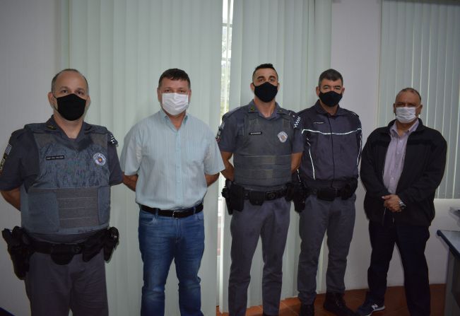 REUNIÃO COM COMANDANTES DA POLICIA MILITAR