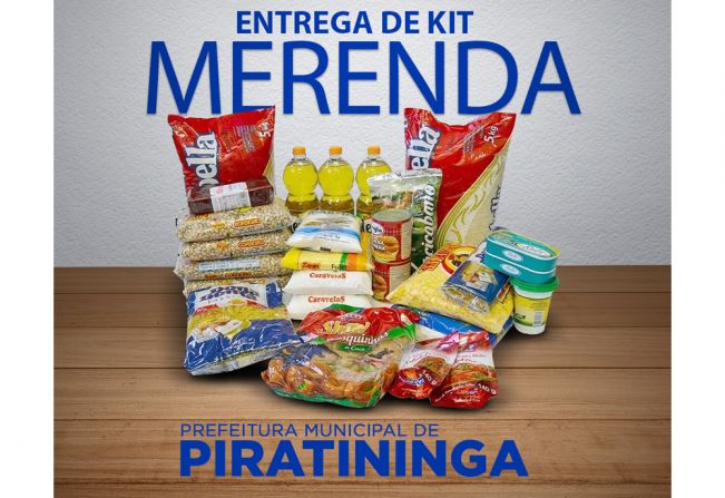 ENTREGA DO KIT MERENDA