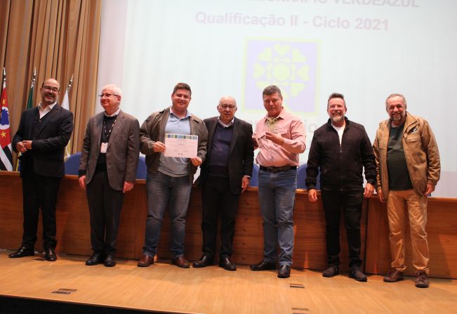 Premiação do Programa Município Verde Azul