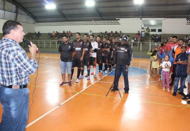 ABERTURA DO CAMPEONATO MUNICIPAL DE FUTSAL/2022