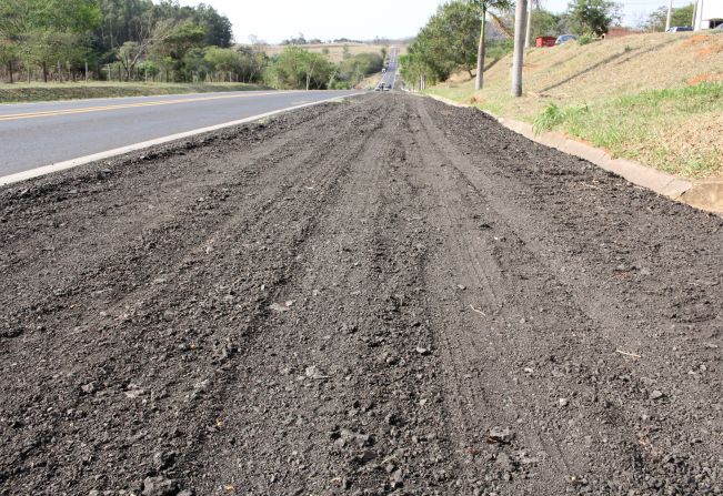 MELHORIAS NOS ACOSTAMENTOS DE RODOVIA