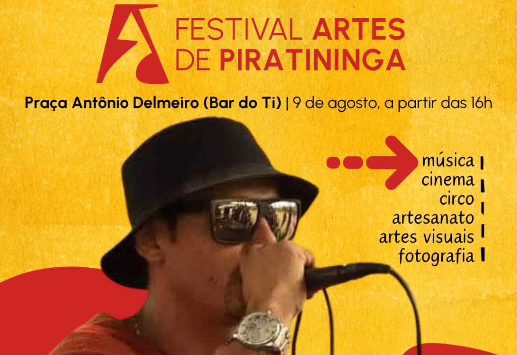FESTIVAL DE ARTES OFERECE PROGRAMAÇÃO CULTURAL GRATUITA EM PIRATININGA