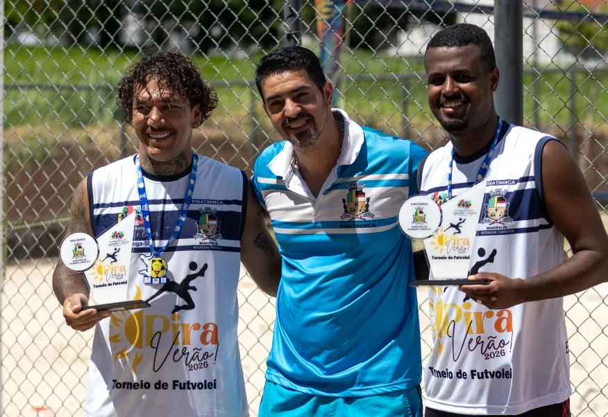 FUTVÔLEI MARCOU A ABERTURA DO PIRAVERÃO 2026