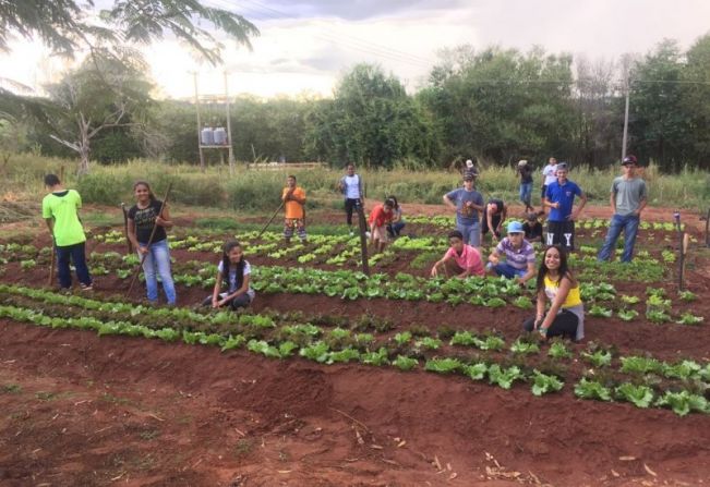 Parceria entre Senar Bauru e Prefeitura Municipal possibilitam ação de incentivo à produção de alimentos sustentáveis.