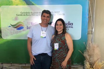 SANDRO BOLA TOMA POSSE COMO MEMBRO TITULAR DO COMITÊ DE BACIAS HIDROGRÁFICAS DO TIETÊ-BATALHA