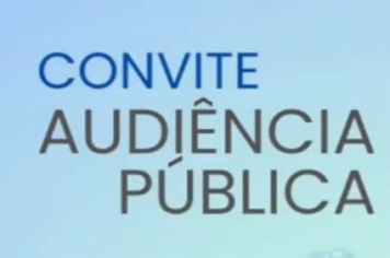 CONVITE AUDIÊNCIA PÚBLICA 