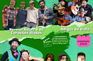 BRASÍLIA PAULISTA RECEBE FESTIVAL DE ARTES NESTE SÁBADO