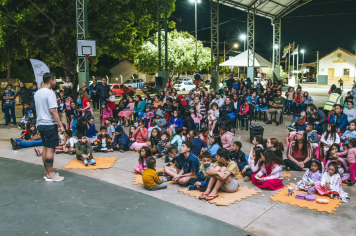 CINESOLARZINHO ENCANTOU FAMÍLIAS EM PIRATININGA COM CINEMA AO AR LIVRE E ENERGIA SOLAR
