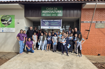 Coordenadoria de Agricultura e Meio Ambiente dá início à Semana do Meio Ambiente com ações educativas