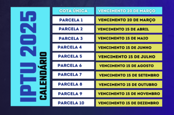 IPTU 2025 TERÁ DESCONTO DE 10% PARA PAGAMENTO À VISTA ATÉ 20 DE MARÇO