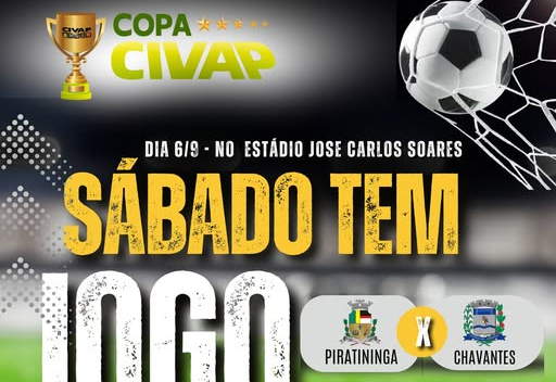 Piratininga recebe rodada da Copa Civap de Futebol Infantil