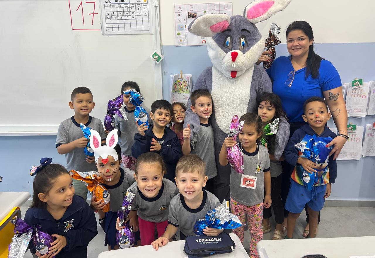 UMA PÁSCOA RECHEADA DE CARINHO NAS ESCOLAS MUNICIPAIS